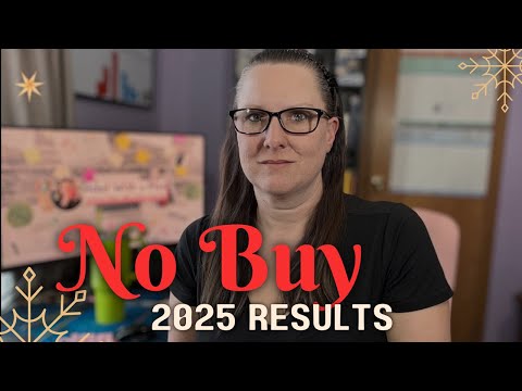 2025 No Buy Year Results  | Vlogmas Day 12