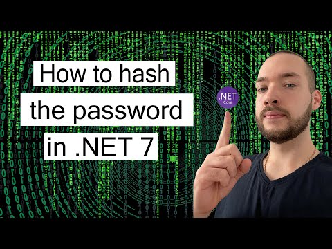 How to hash password in .NET