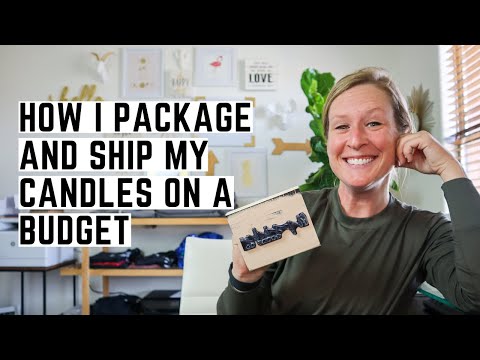 How I Package + Ship My Candles On A Budget | Everything I Use to Market, Brand and Ship!