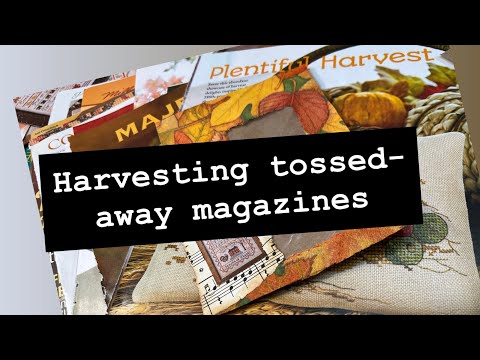 FINDING TREASURES in magazines – also, a SIMPLE WAY to use a WINDOW ENVELOPE -- #junkjournalideas