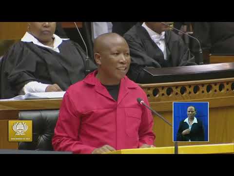 JULIUS MALEMA DRAMA:'IF YOU ARE A NOT CLEVER THEN YOU ARE A FOOL!'THIS MAN MALEMA!