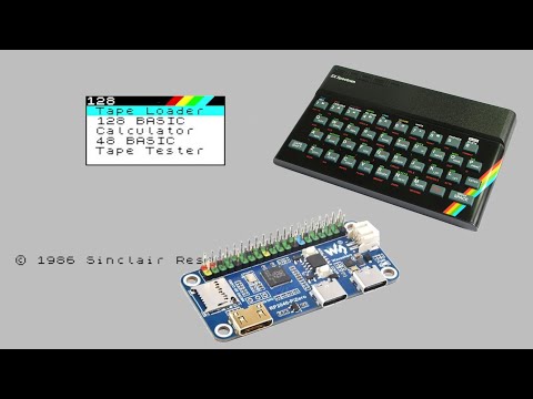 Запускаем ZX Spectrum на RP2040 PiZero за 800 руб.