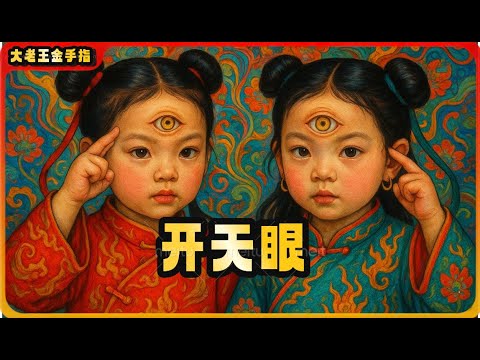 【老王来了｜开天眼】爸爸装监控想拍证据，却拍到惊人一幕！9岁女儿竟能跟“发财树”对话？#大老王金手指 #老王来了 #玄学 #玄學