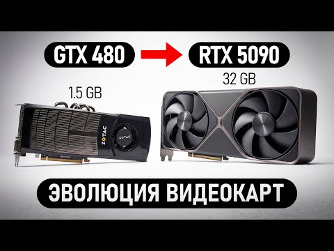 ПОЛНАЯ ЭВОЛЮЦИЯ ВИДЕОКАРТ с 2010 по 2025 | 1 ЧАСТЬ