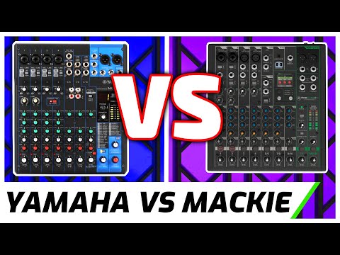 Yamaha MG10XU vs Mackie ProFX10v3+ | Audio Mixer Comparison