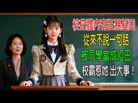 校花體內有狂暴基因，從來不說一句話，被同學當成啞巴，校霸招惹她，出了大事！