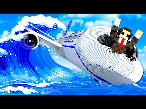 TSUNAMI CAUSES PLANE CRASH?! (Teardown)
