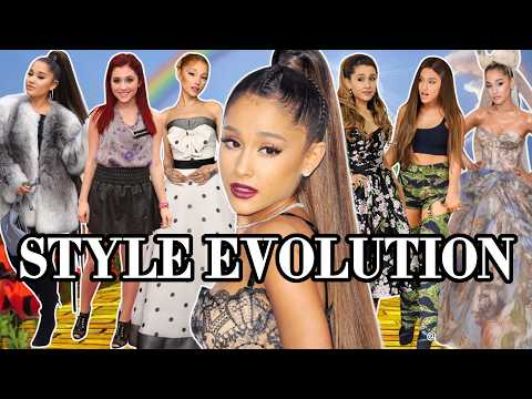the evolution of ariana grande’s style: from cat valentine to glinda the good witch 🎶🎀🫧