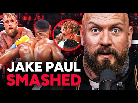 Jake Paul’s Jaw BROKEN by Anthony Joshua in Brutal KO 🥊