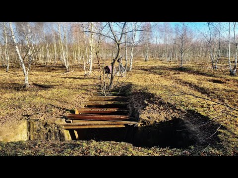 ГСВГ.Элементы полосы препятствий на территории ЮУЦ, Ютербогский полигон 16.12.2025