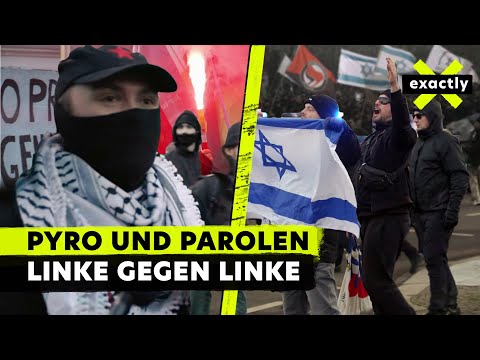 Links, radikal, gewaltbereit: Der Nahost-Konflikt in Leipzig-Connewitz | Doku | exactly