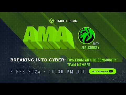 HTB Stories - Breaking into Cyber w/FalconSpy