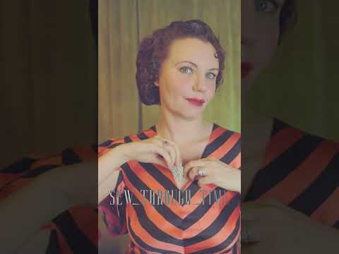 1934 getting dressed, date night #fashionhistory