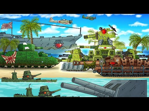 All series KV 44: Sea Adventures - Cartoons about tanks