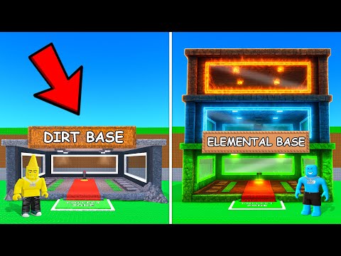 Upgrading From DIRT to ELEMENTAL Base in Steal a Brainrot!