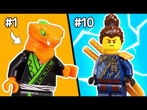 I MADE Ninjago Minifigures LEGO FORGOT!