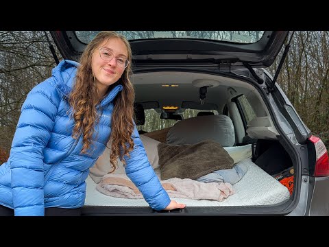 Full-Time Car Camping | One Last Night in My Car Home