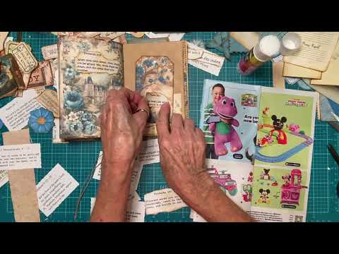 Blue Scripture Journal Part 6 Adding scriptures