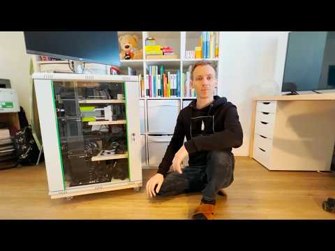 DIY 11 GPU Powerhouse Server for AI with 228GB VRAM!