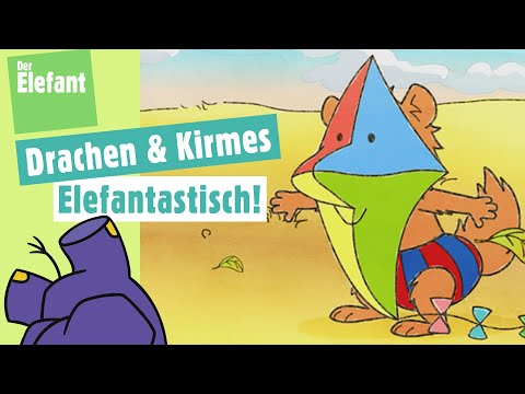 Bobo lässt einen Drachen steigen & Bobo geht auf die Kirmes | Der Elefant | WDR