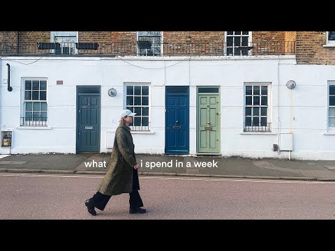 what i spend in a week as a 29 year old living and working in london (cost of living in london)