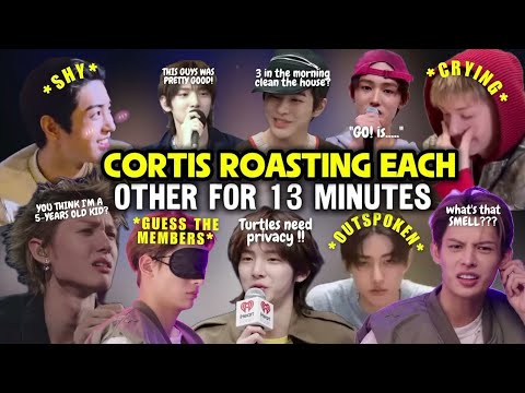 just cortis roasting each other for 13 minutes straight ✨️