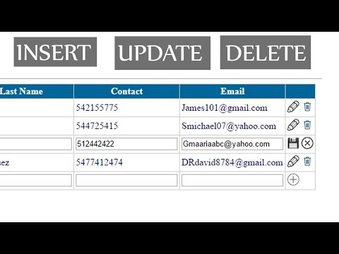 Asp.Net Web Form Gridview CRUD - Insert,Update and Delete With SQL Server