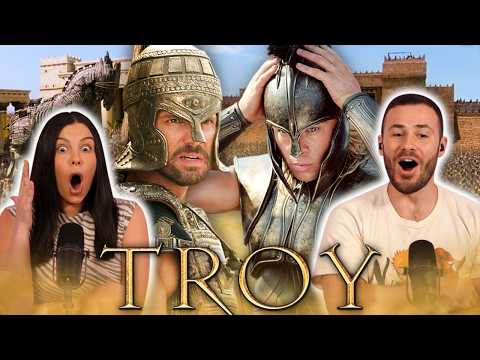 Greek Couple Watch *TROY* For The First Time and OH MY GOD!!!