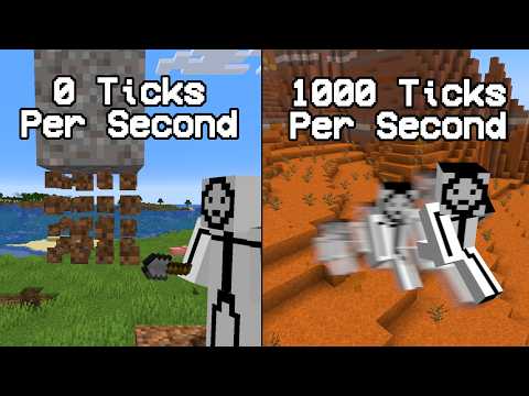 Minecraft, but Speed Keeps Increasing