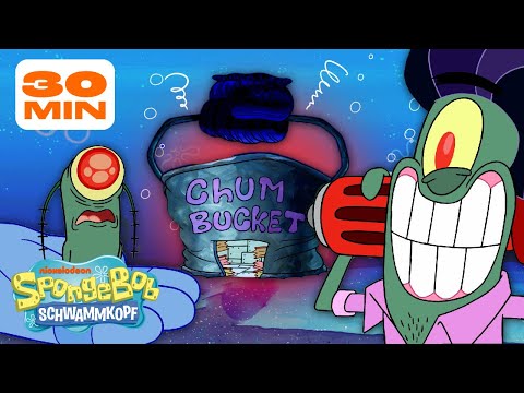SpongeBob | 30 MINUTEN im Abfalleimer | SpongeBob Schwammkopf