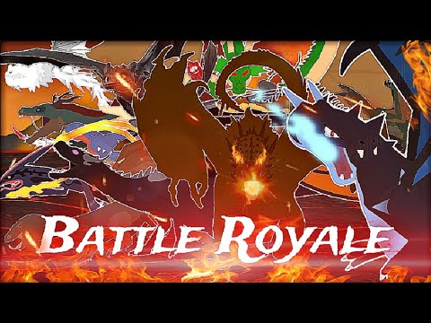 Dragon Battle Royale animation ( stick nodes 2025 ) 🐉