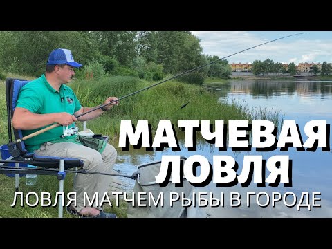 Матчевая ловля. Ловля матчем рыбы в городе.