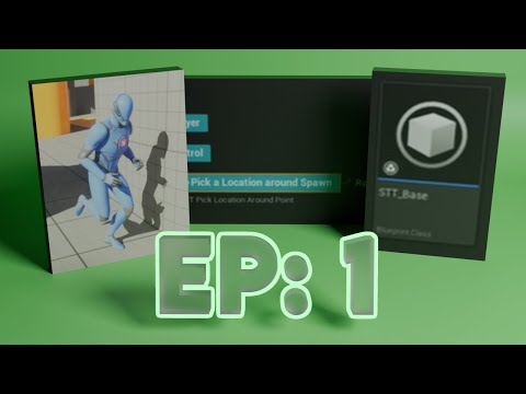 [STATE TREE AI] Episode 1: Creating a State Tree, State Tree Tasks, and Starter Enemy