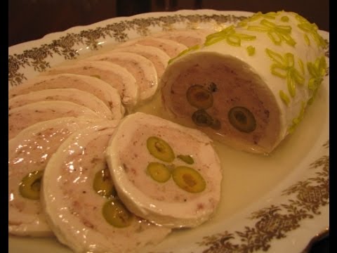 Галантин из курицы