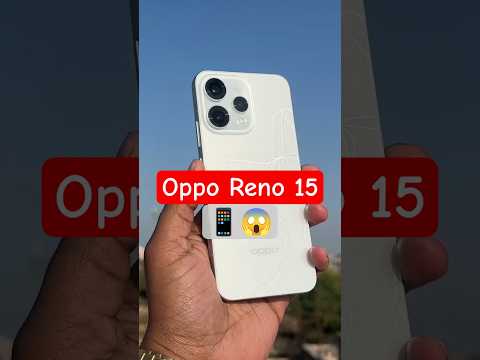 Oppo Reno 15 📱😱 #unboxing #smartphone #tech #opporeno15