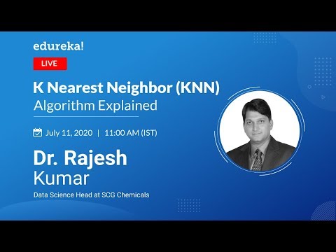 K-Nearest Neighbor Algorithm Explained | KNN Classification using Python | Edureka