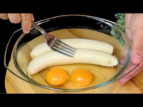 ❗️Do you have 2 bananas and 2 eggs? The banana dessert everyone is talking about!