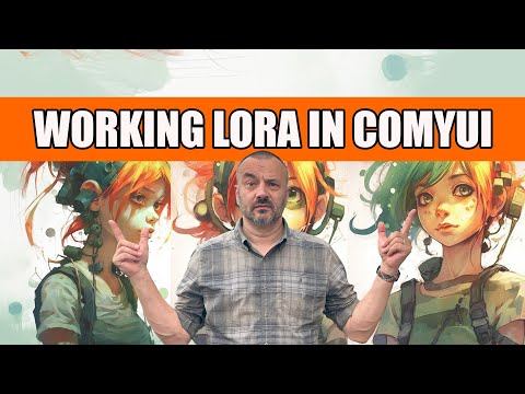 How to train LORA in ComfyUI