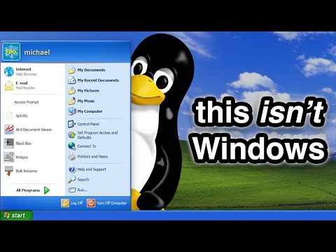 Linux... But Make It Windows XP