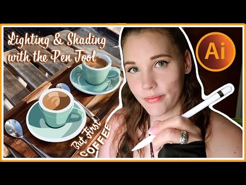 Illustrating with the Pen Tool | Lighting and Shading | Illustrator on iPad