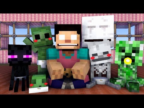 CUTE MONSTER - Minecraft Animation - MINECRAFT ANIMATION