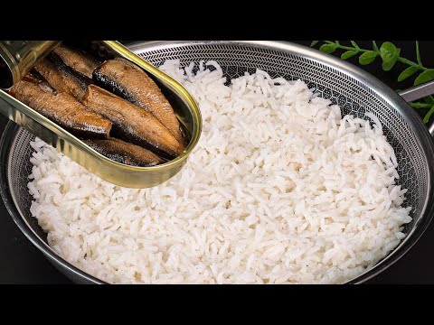 Sardines with rice are more delicious than meat. Prepare this divine recipe!