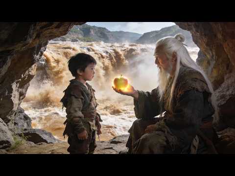 窮苦少年遭遇洪水，意外被仙長救下獲贈大蘋果，10年後逆襲成千萬首富#drama #chinesedrama #精彩熱門短劇#大陸劇#愛情 #中國電視劇#movie #奇幻#神話