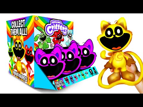 The LARGEST Smiling Critters MYSTERY BOX! NEW GOLDEN CatNap Minifigures