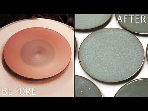 Making Plates with Mouldy Clay