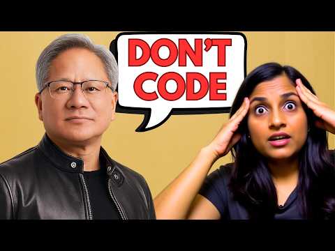 "DON'T Learn to Code, But do This INSTEAD" says AI Guru Jensen Huang