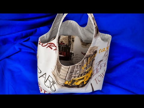 ⭐ How to Easily Sew a DIY Stylish Handbag. Sewing Tips and Tricks for Beginners (Part #159)