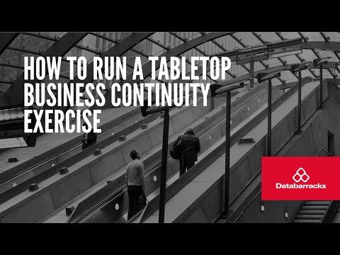 How to run a tabletop Business Continuity exercise