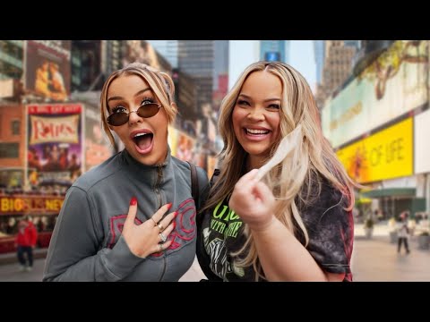 TANA AND TRISHA TAKE NEW YORK CITY! (broadway. hot dogs. shopping.)