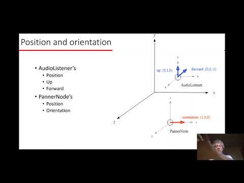 Spatial audio in the Web Audio API